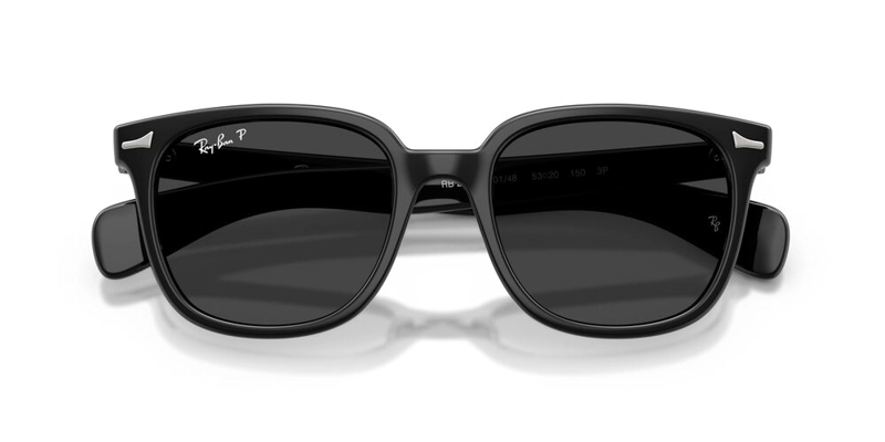 ANTEOJOS DE SOL UNISEX RAY-BAN BRUNEL II BLACK POLAR BLACK NEGRO - 5