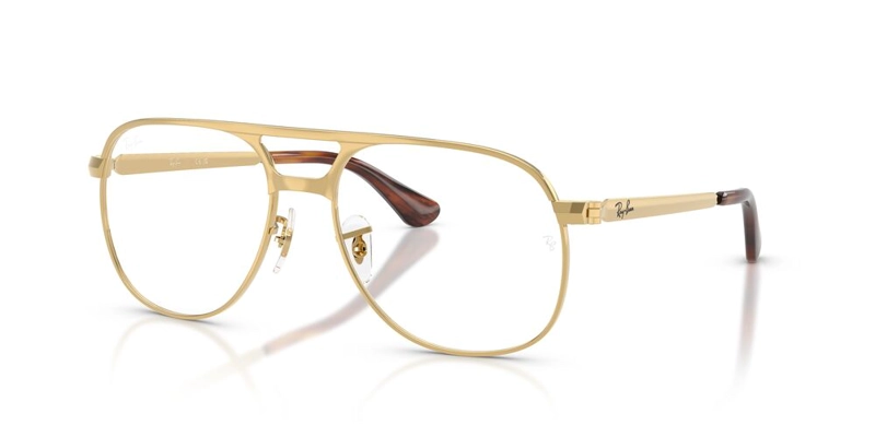 ANTEOJOS OPTICOS UNISEX RAY-BAN BILL MAX GOLD DORADO - 2