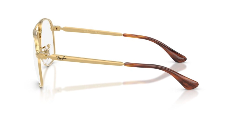 ANTEOJOS OPTICOS UNISEX RAY-BAN BILL MAX GOLD DORADO - 3