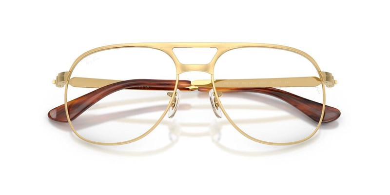 ANTEOJOS OPTICOS UNISEX RAY-BAN BILL MAX GOLD DORADO - 5