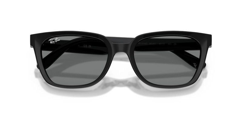 ANTEOJOS DE SOL UNISEX RAY-BAN BLACK DARK GREY NEGRO - 5