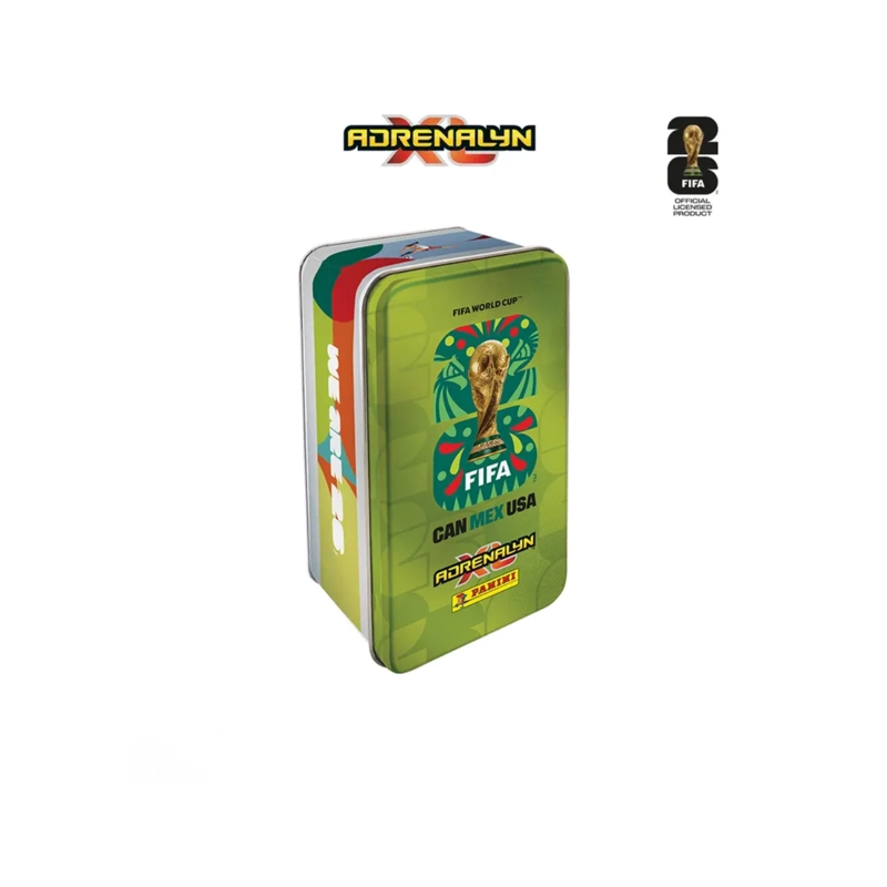 CAJA METALICA VERDE - FIFA WORLD CUP 2026 ADRENALYN XL - 2