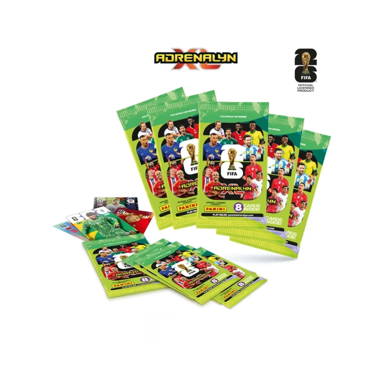CAJA METALICA VERDE - FIFA WORLD CUP 2026 ADRENALYN XL - 3