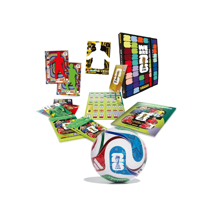 PACK STARTER PACK DELUXE FIFA WORLD CUP 2026 + BALON TRIONDA - 1