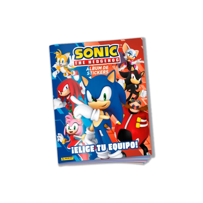 ALBUM SONIC THE HEDGEHOG - ¡ELIGE TU EQUIPO! - 1
