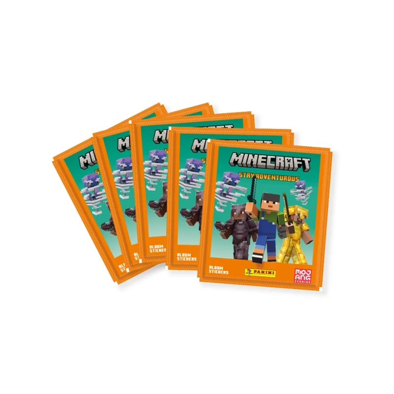 PACK 20 SOBRES - MINECRAFT 2026 STAY ADVENTUROUS - 1