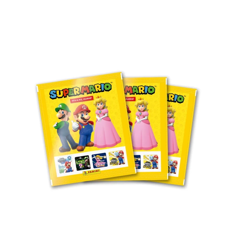PACK 5 SOBRES - ALBUM SUPER MARIO 2026 - 1