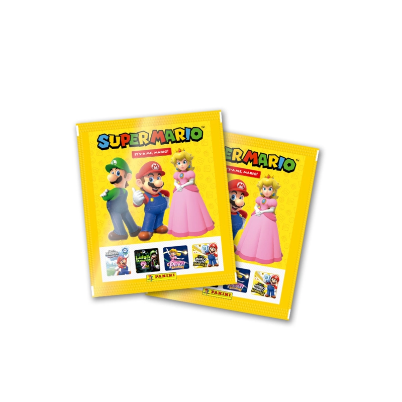 PACK 5 SOBRES - ALBUM SUPER MARIO 2026 - 2