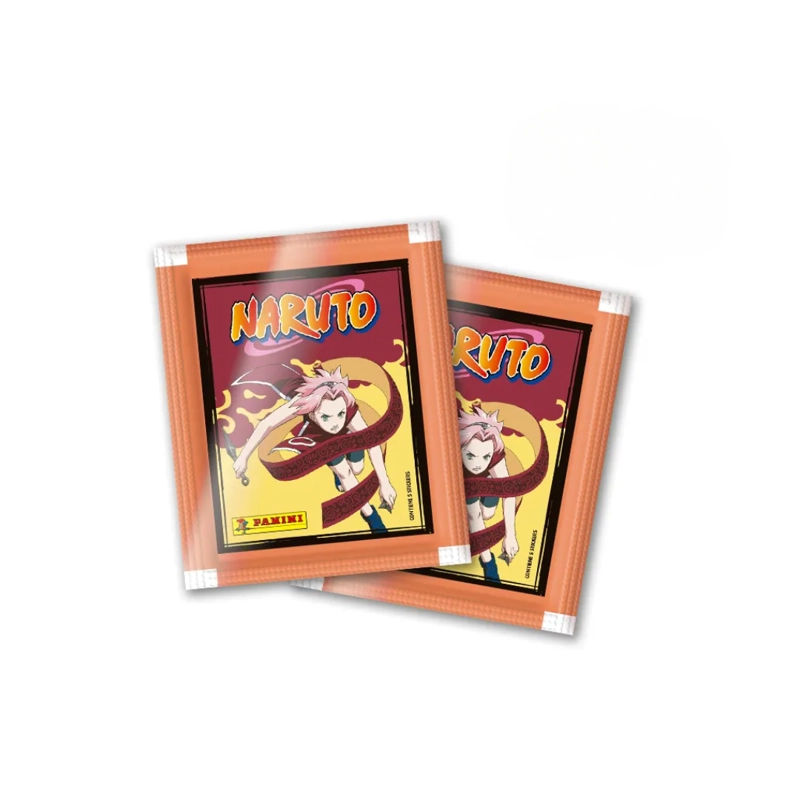 PACK 20 SOBRES - ALBUM NARUTO AVENTURAS NINJA - 1
