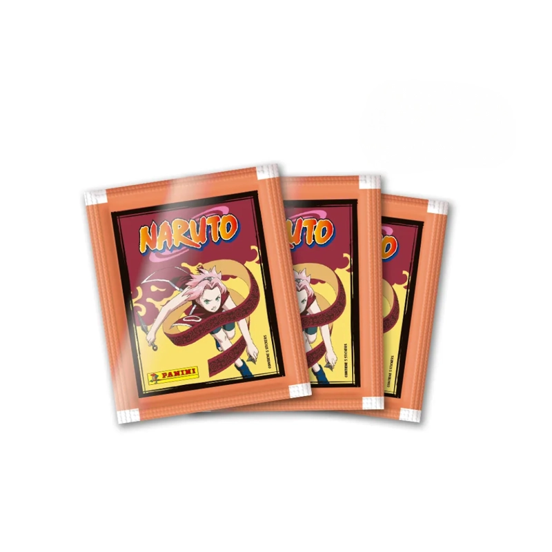 PACK 20 SOBRES - ALBUM NARUTO AVENTURAS NINJA - 2