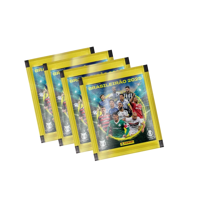 PACK 50 SOBRES - ALBUM BRASILEIRAO 2025 - 2