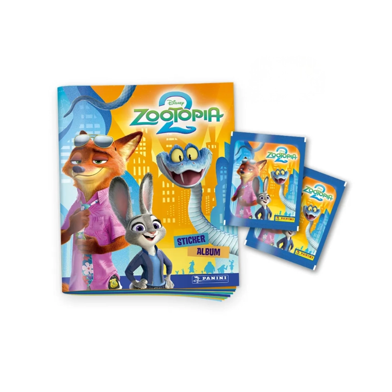 PACK ALBUM + 5 SOBRES - ZOOTOPIA 2 - 1