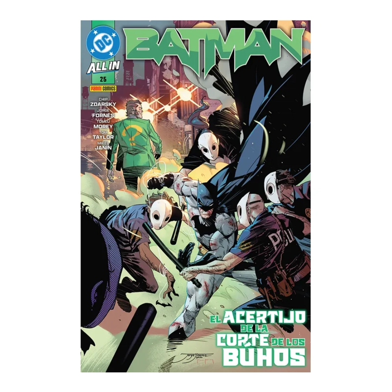 BATMAN N°25: EL ACERTIJO DE LA CORTE DE LOS BUHOS - 1