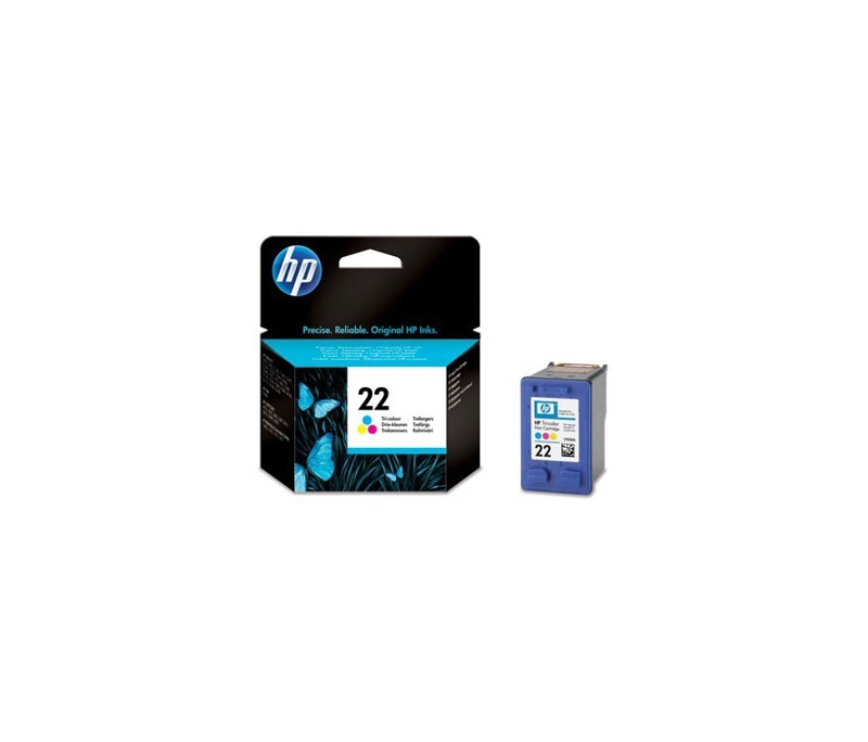 CARTUCHO DE TINTA  HP22 165 PAGINAS TRICOLOR - 2