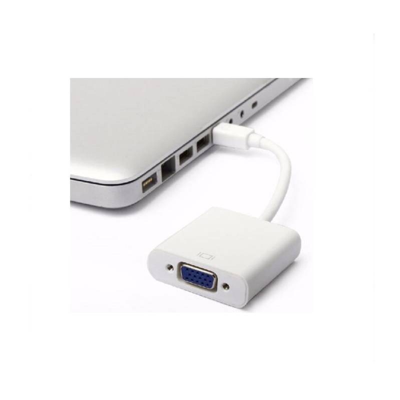 XTECH ADPATADOR MINI DISPLAYPORT MACHO A VGA HEMBRA - 3