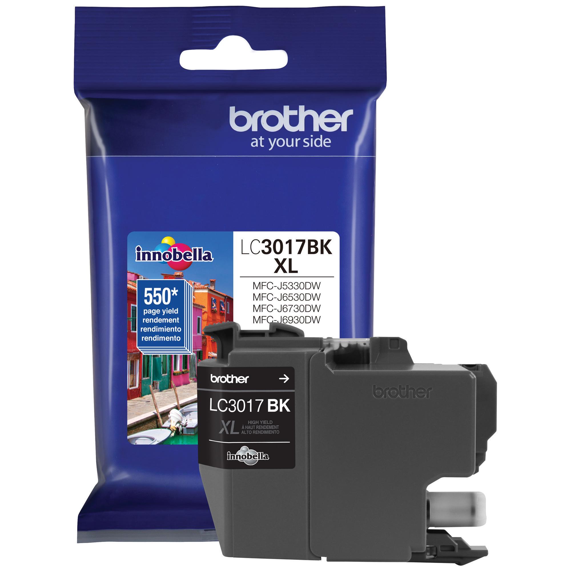 TINTA BROTHER NEGRO LC3017BK PARA 550 PAGINAS - 2