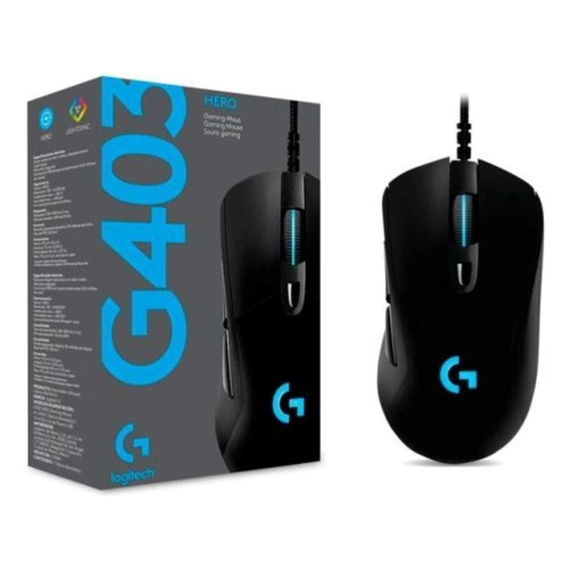 MOUSE LOGITECH G403 WIRED USB RGB - 3