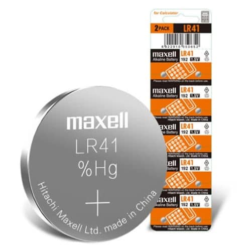 PILAS MAXELL LR41 1.5V TIRA 10 UNIDADES - 3