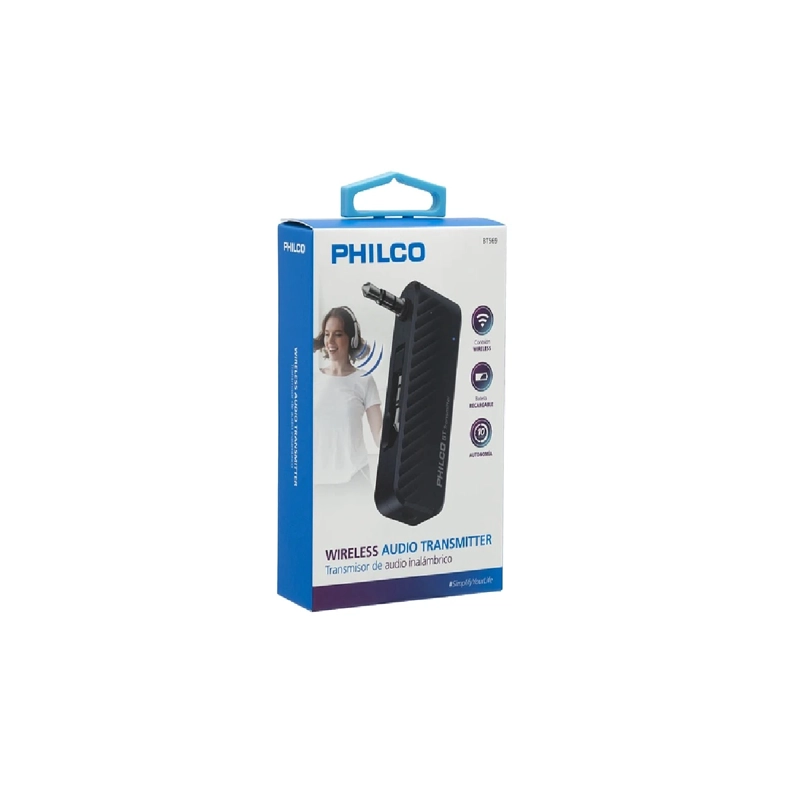 TRANSMISOR PHILCO DE AUDIO INALÁMBRICO BT569 - 4