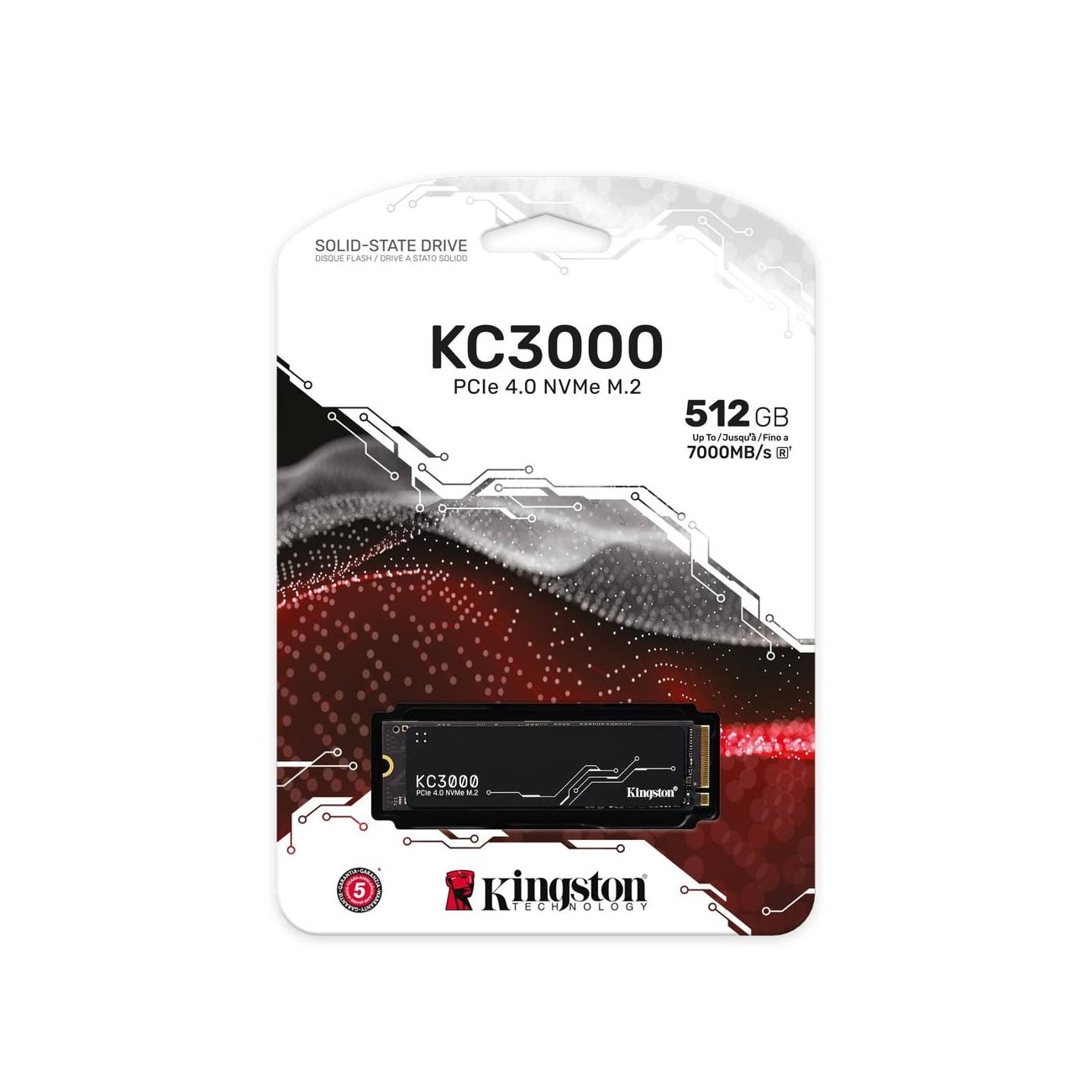 DISCO DURO M.2 KINGSTON SSD KC3000 PCIE 4.0 DE 512GB - 2