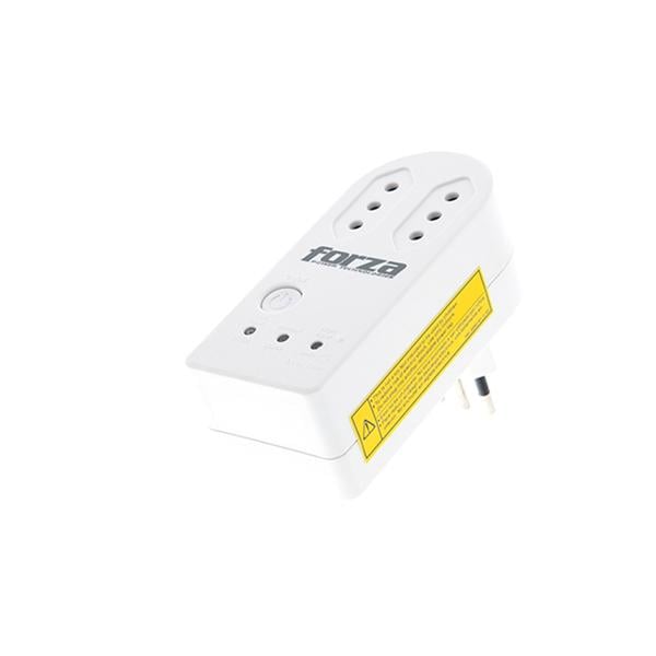 PROTECTOR VOLTAJE FORZA ZION FVP-1202B-C BLANCO - 1