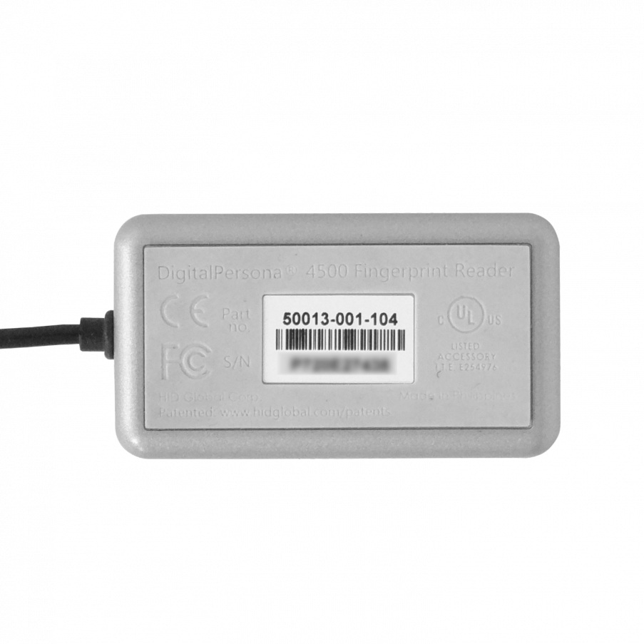 LECTOR BIOMETRICO HUELLA HID UAREU 4500 DIGITAL PERSONA - 3