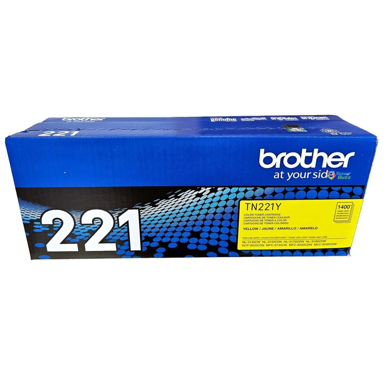 TÓNER BROTHER AMARILLO TN221Y 1400 PÁGINAS - 1