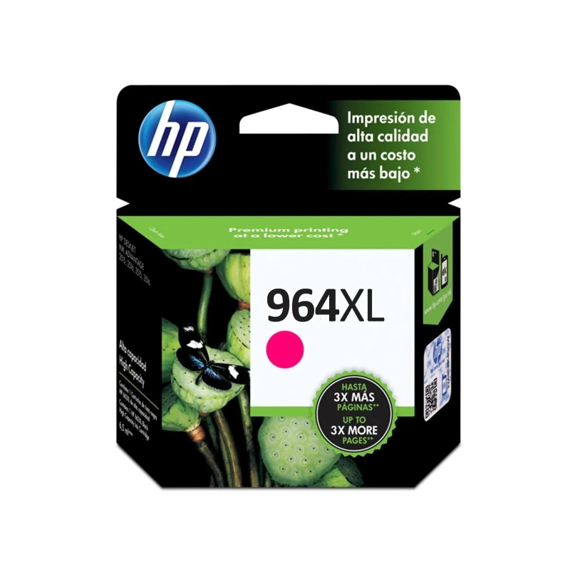 CARTUCHO HP TINTA 964XL 1600 PÁGINAS MAGENTA 3 CM - 3
