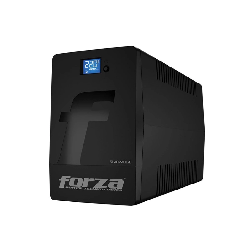 FUENTE DE PODER FORZA SL-1022UL-C  UPS 1000VA 600W 220V 4 CONECTORES