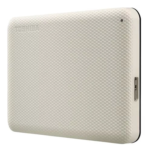 DISCO PORTÁTIL TOSHIBA CANVIO ADVANCE 2TB USB 3.0 BLANCO - 1