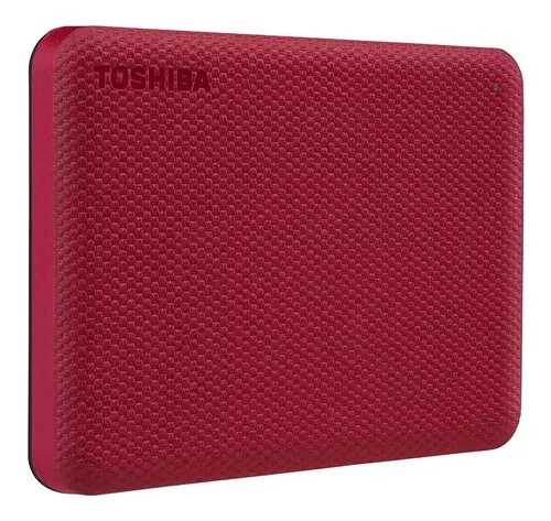 DISCO PORTÁTIL TOSHIBA CANVIO ADVANCE 2TB USB 3.0 ROJO - 1