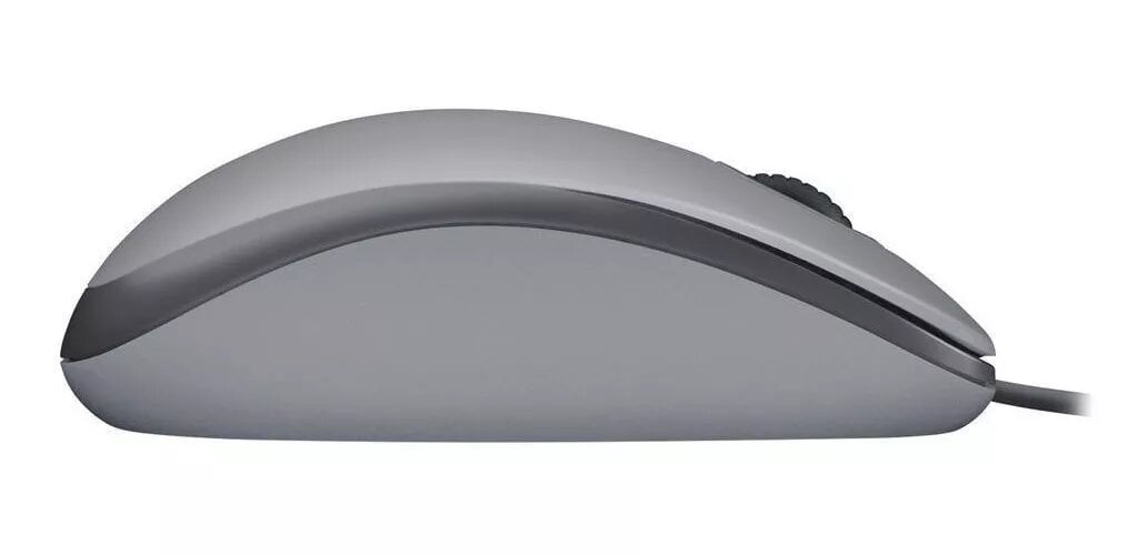 MOUSE LOGITECH M110 SILENT CON CABLE GRIS - 2