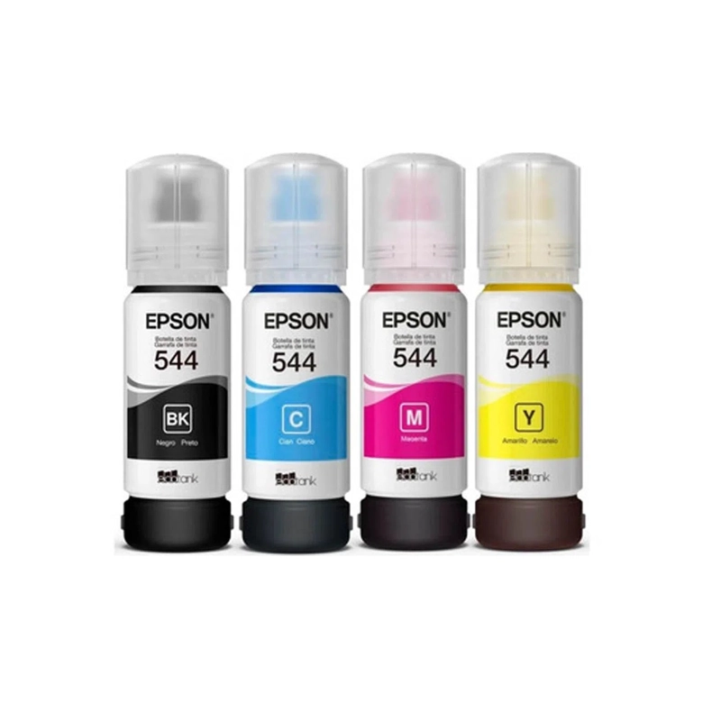 TINTA EPSON 544 PACK 4 COLORES NEGRO CIAN MAGENTA AMARILLO - 2