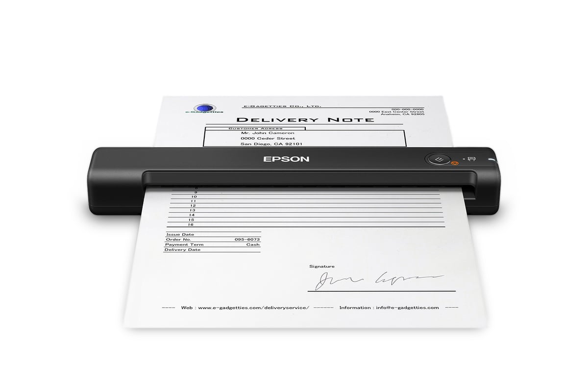 ESCANER PORTATIL EPSON DOCUMENTOS WORKFORCE ES-50 USB - 1