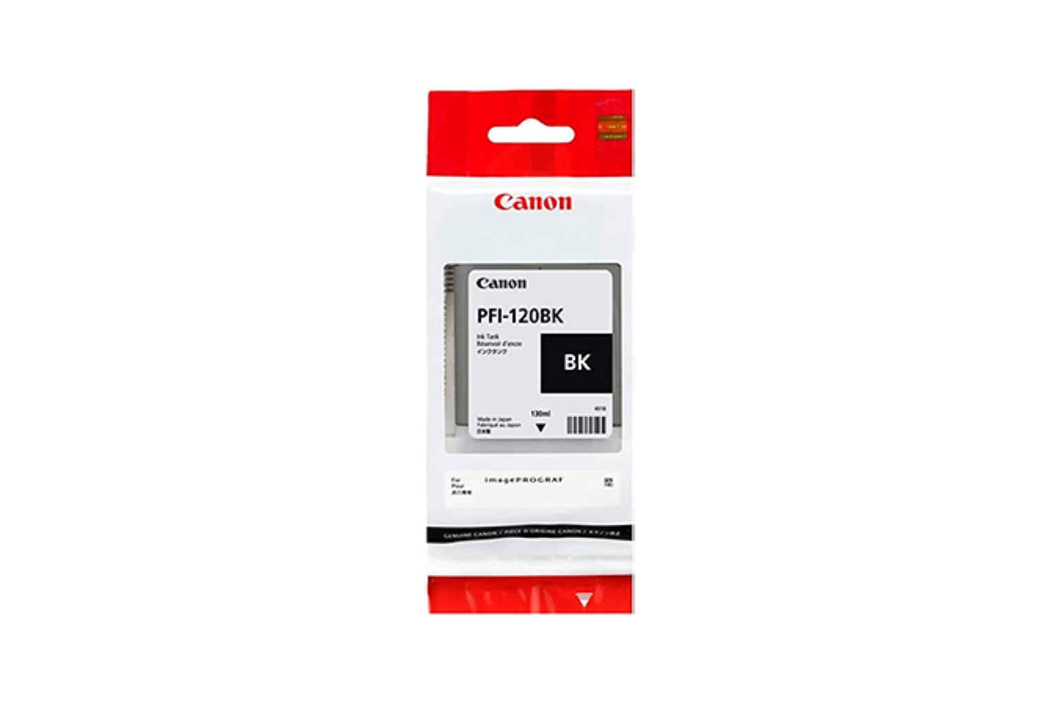 CARTUCHO CANON TINTA PFI-120 130ML NEGRO IMAGEPROGRAF TM-200-205-300-305 5 CM - 3