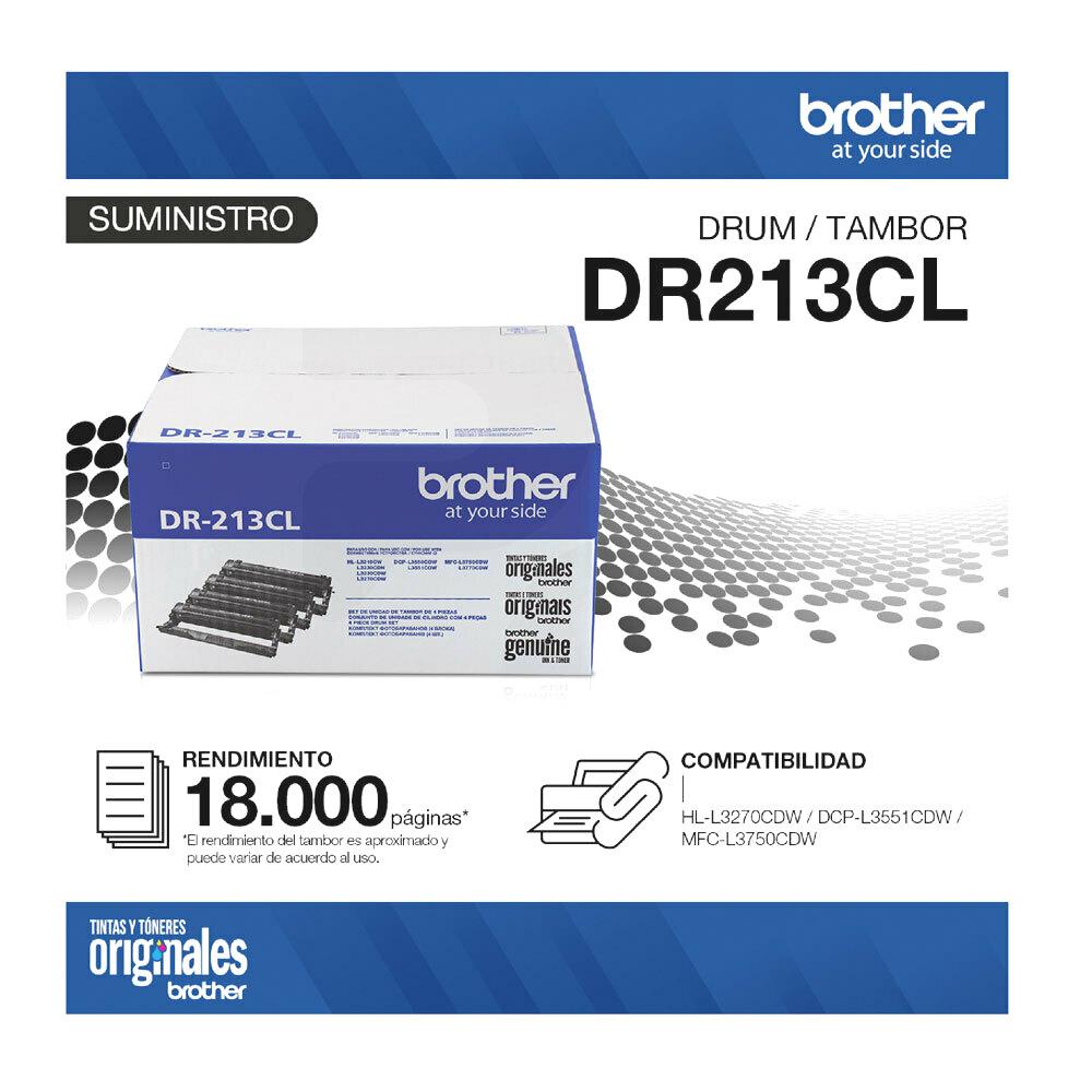 UINDAD DE TAMBOR BROTHER DE IMAGEN DR213CL ORIGINAL