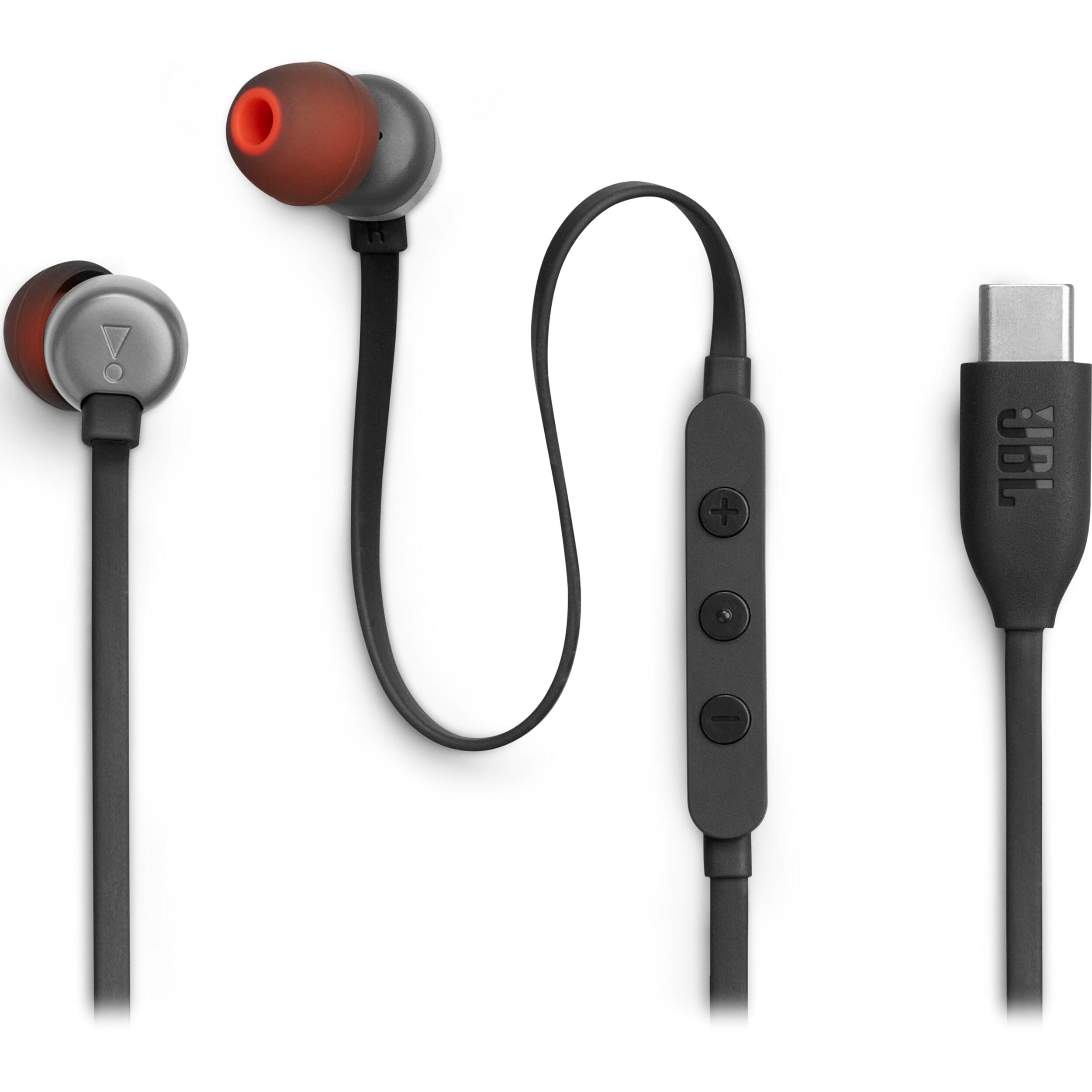 JBL Tune 310C Wired In-Ear Headphones - Black: USB-C Connection, Built-In Microphone JBL Tune 310C Wired In-Ear Headphones - Black: USB-C Connection, Built-In Microphone