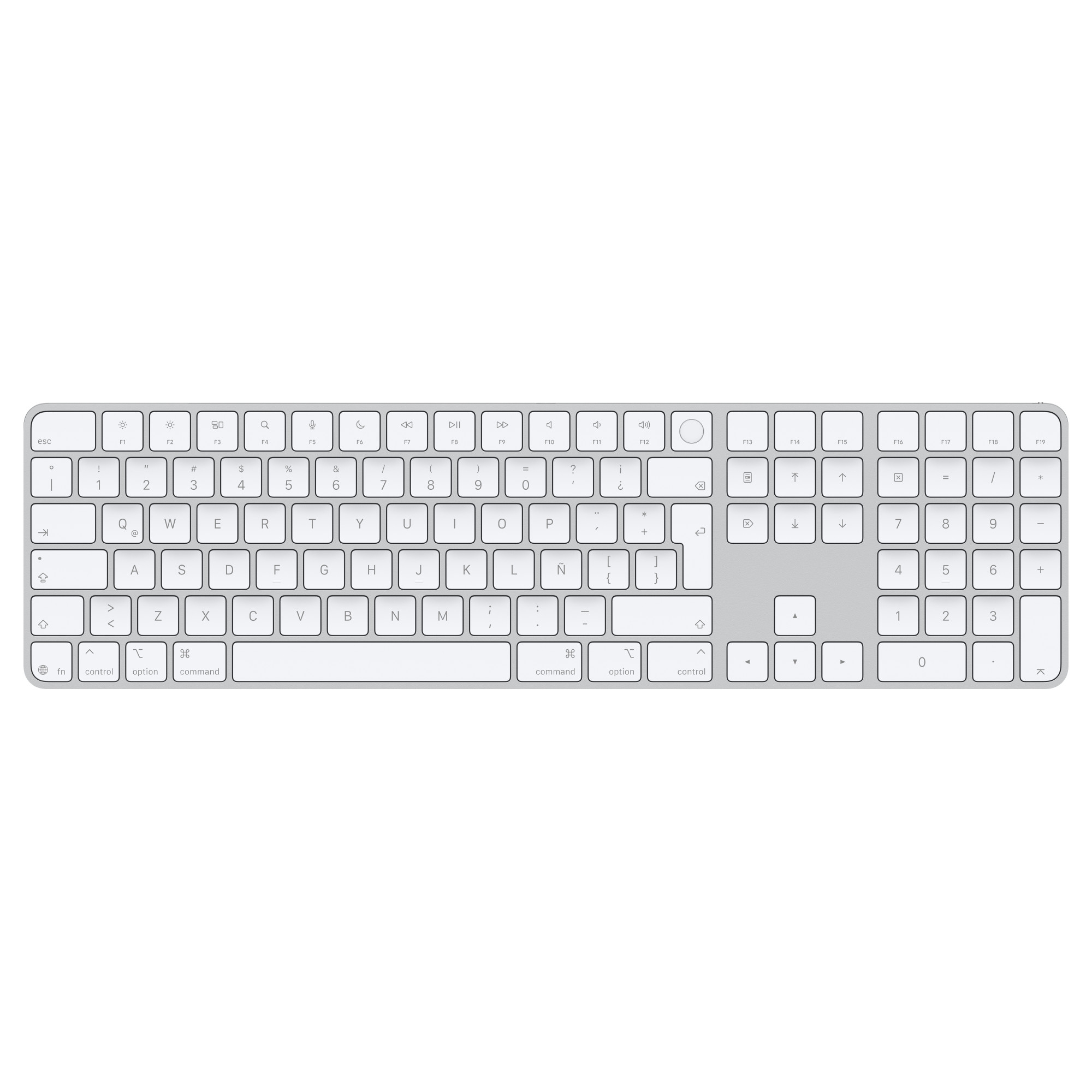 APPLE MAGIC KEYBOARD TOUCH ID Y TECLADO NUMÉRICO USB-C - 1