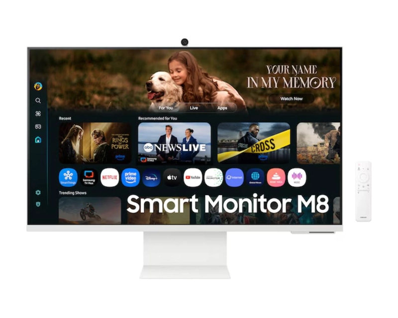 MONITOR SMART SAMSUNG PLANO 32' M8 M80F UHD 60HZ - 1