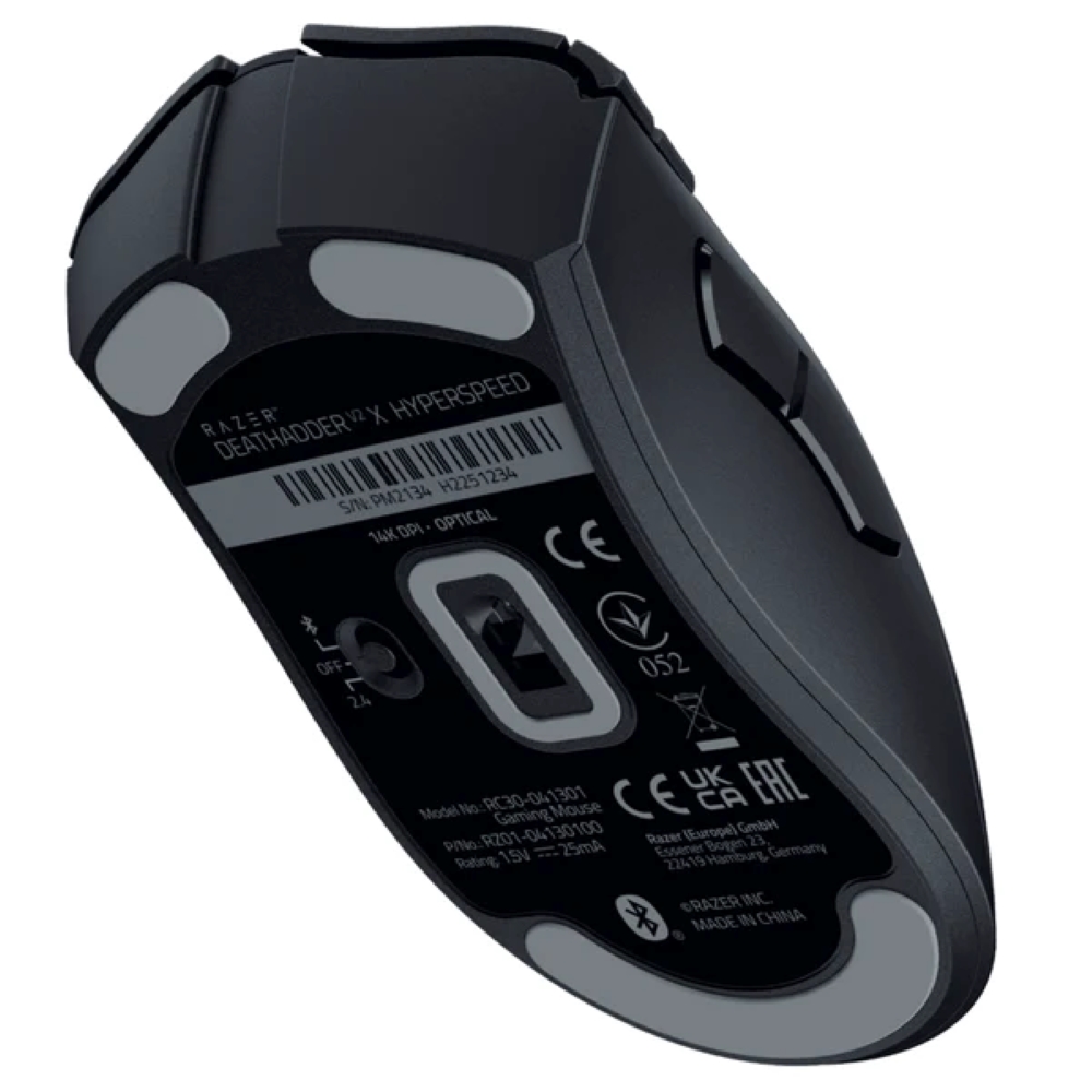 MOUSE GAMER RAZER DEATHADDER V2 X HYPERSPEED DONGLE USB BT - 6