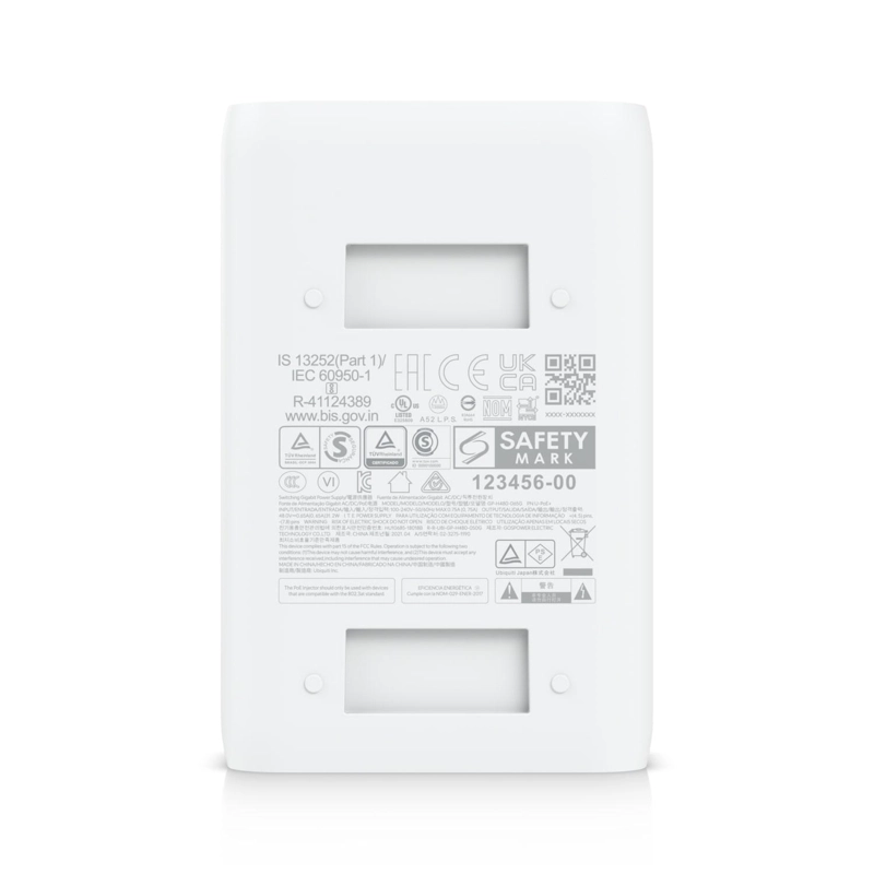 UBIQUITI ADAPTADOR POE+ 48V 30W GIGABIT U-POE+ - 7