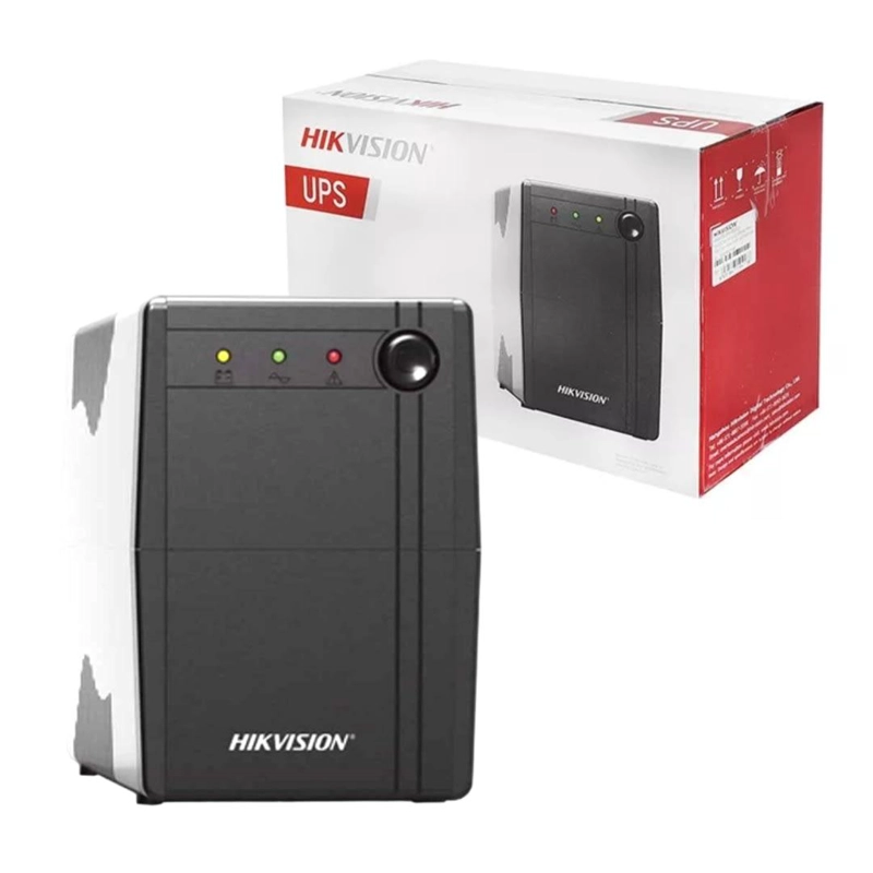 UPS HIKVISION 600VA 360W PARA PC ROUTER DVR NVR DS-UPS600 - 2
