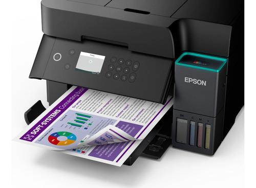 EPSON ECOTANK L6370 MULTIFUNCIONAL USB WIFI DUPLEX NEGRO - 7