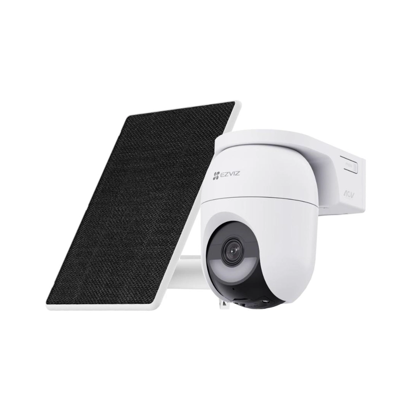 CAMARA EXTERIOR EZVIZ CB8 2K 4MP BATERIA + PANEL SOLAR 360 - 1