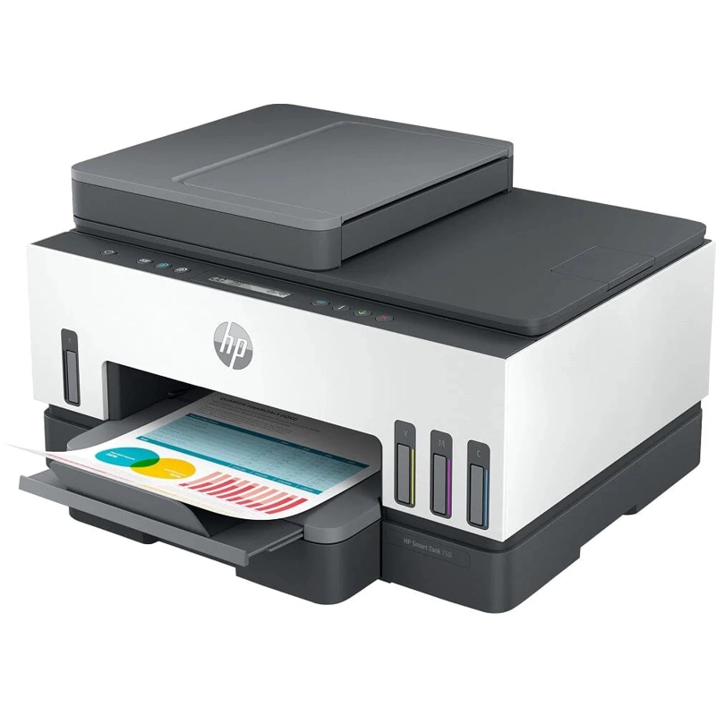 MULTIFUNCIONAL HP SMART TANK 750 COLOR WI-FI BLUETOOTH USB - 1