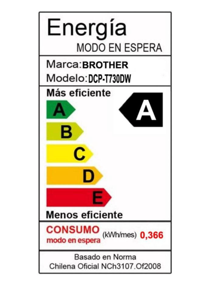 IMPRESORA MULTIFUNCIONAL BROTHER INKBENEFIT DCPT730DW - 5