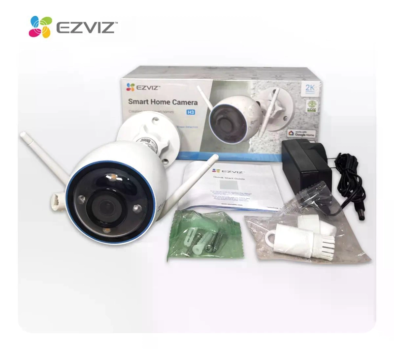 CAMARA VIGILANCIA EZVIZ H3 2K 3MP WI-FI CS-H3-R100 BLANCO - 6