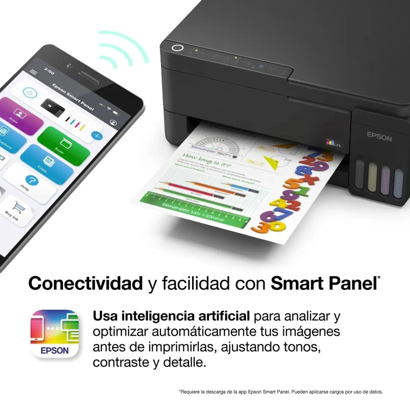 IMPRESORA MULTIFUNCIONAL EPSON ECOTANK L3350 WIFI IA - 5