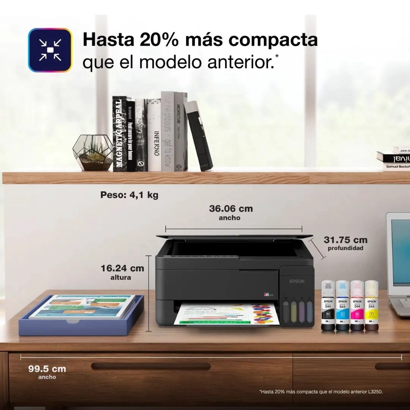 IMPRESORA MULTIFUNCIONAL EPSON ECOTANK L3350 WIFI IA - 7