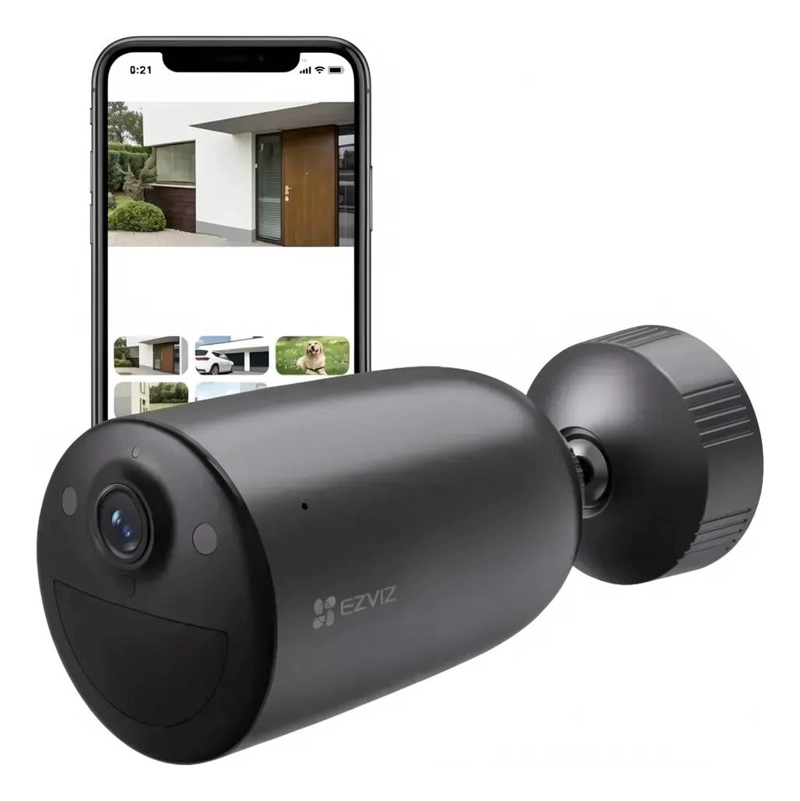CAMARA BULLET EB3 4G 2K CON BATERIA 5200 MAH EZVIZ - 1